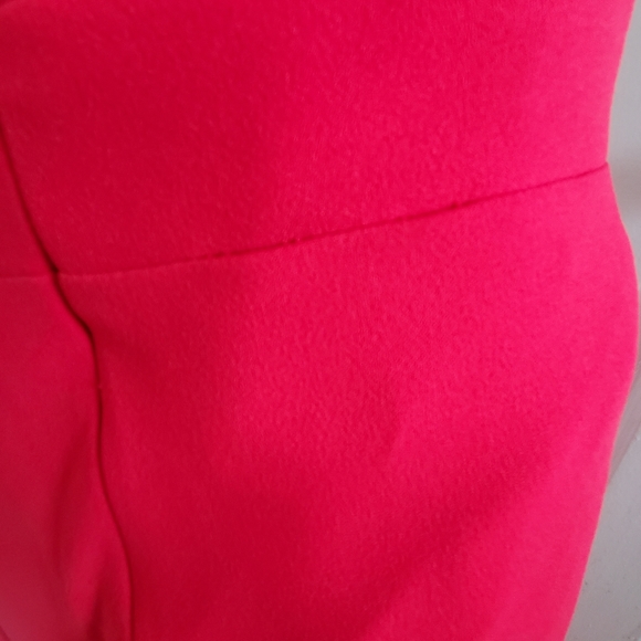 Aqua V-neck Cutout Dress - Picture 8 of 13